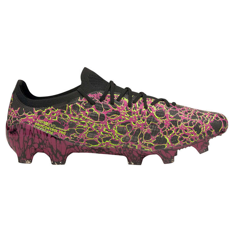 Puma Ultra 1.3 Football Boots Pink/Black US Mens 9.5 / Womens 11, Pink/Black, rebel_hi-res
