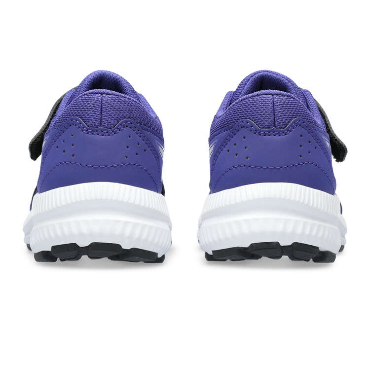 Asics Contend 8 PS Kids Running Shoes, Purple/Aqua, rebel_hi-res