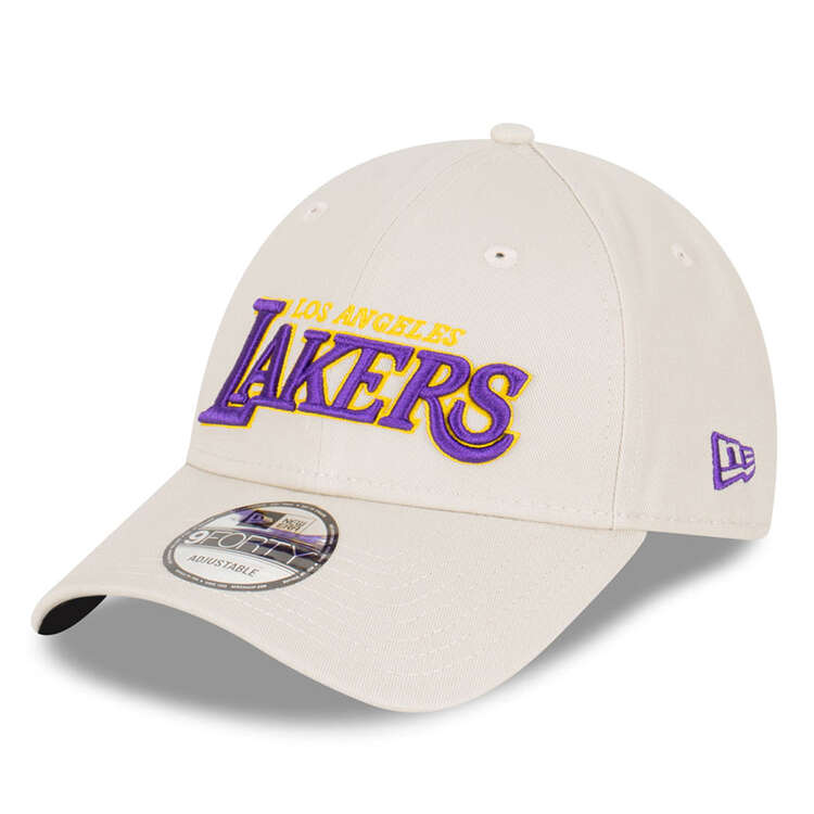 Los Angeles Lakers New Era 9FORTY Stone Cap, , rebel_hi-res