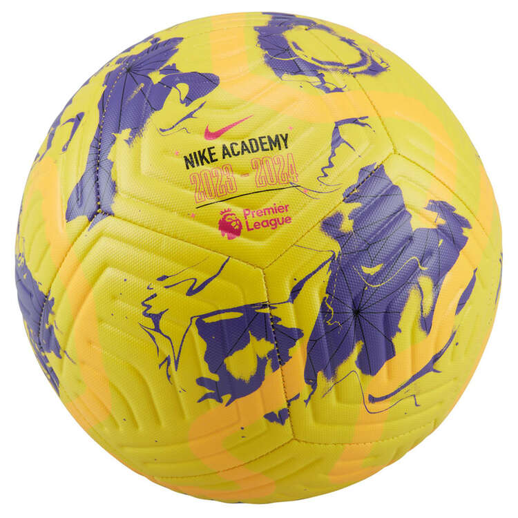Nike 2023/24 Premier League Academy Soccer Ball Yellow 3, Yellow, rebel_hi-res