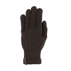 macpac Unisex Polypro Gloves Black XS, Black, rebel_hi-res