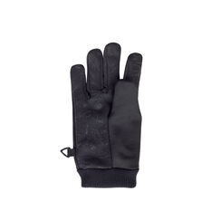 macpac Kids Fleece Gloves, Black, rebel_hi-res