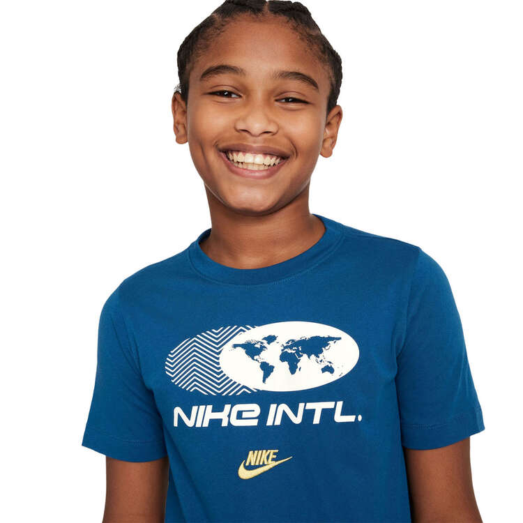 Nike Kids Sportswear Amplify Tee, Blue, rebel_hi-res