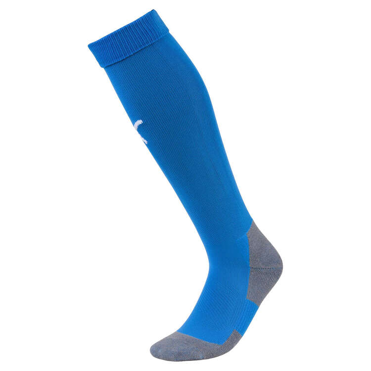 PUMA TeamLIGA Football Socks Blue US 3.5 - 6, Blue, rebel_hi-res