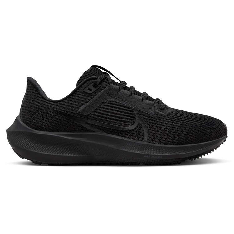 Nike Air Zoom Pegasus 40 Womens Running Shoes, Black, rebel_hi-res