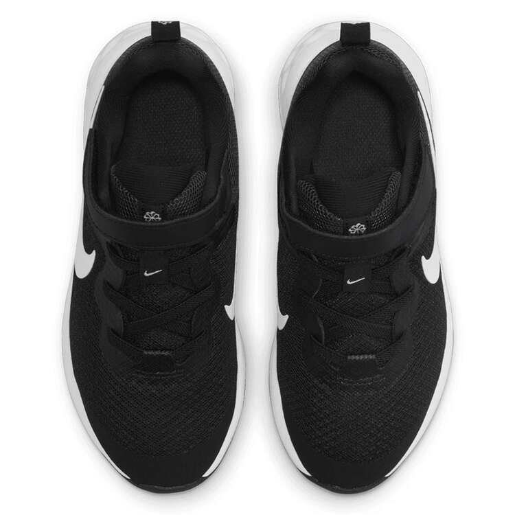 Nike Revolution 6 Next Nature PS Kids Running Shoes Black/White US 13, Black/White, rebel_hi-res