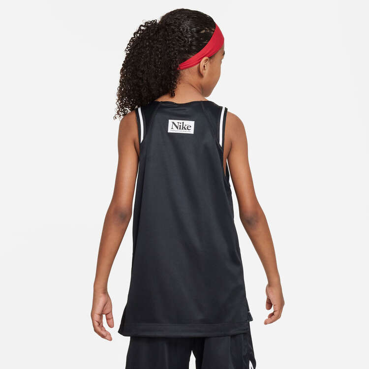 Nike Kids Culture of Basketball Reversible Jersey Black XS, Black, rebel_hi-res