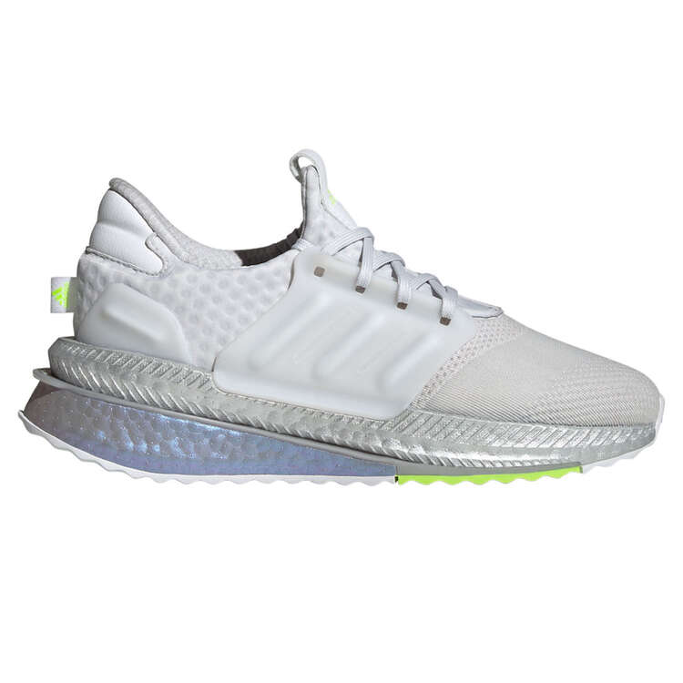 adidas X_PLR Boost Womens Casual Shoes Silver/Lime US 6, Silver/Lime, rebel_hi-res