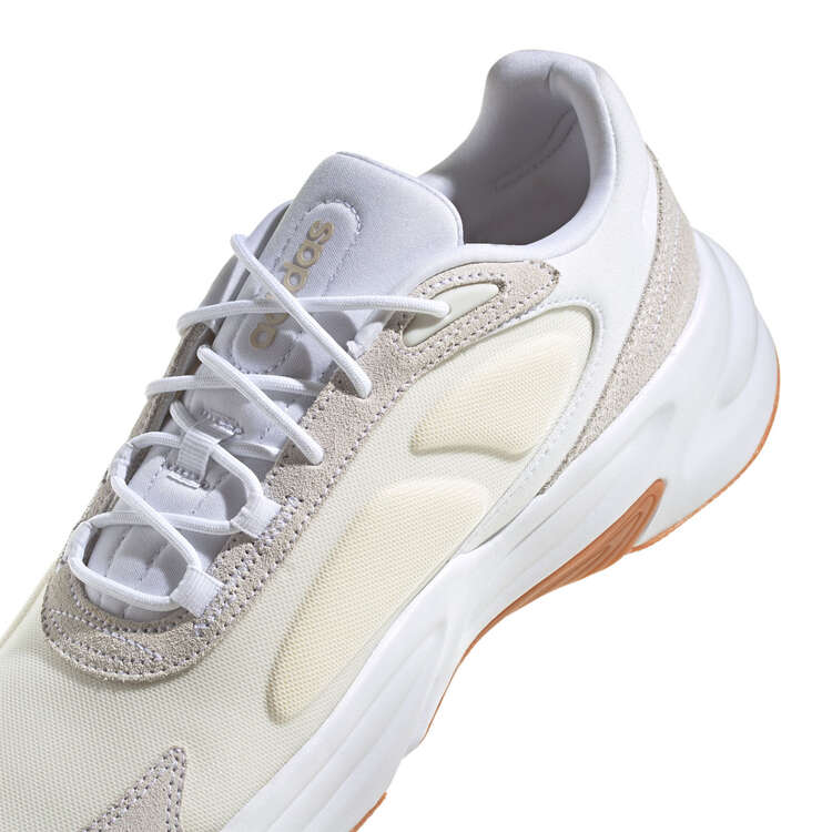 adidas Ozelle Cloudfoam Casual Shoes, White/Gum, rebel_hi-res
