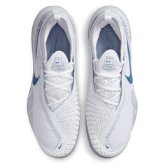 NikeCourt React Vapor NXT Mens Hard Court Tennis Shoes, White/Navy, rebel_hi-res