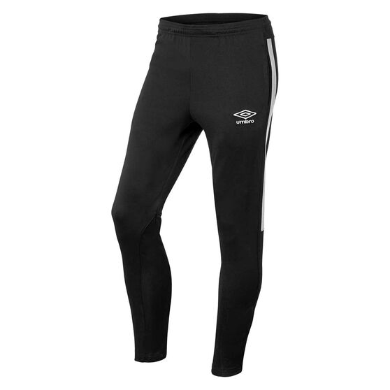 Umbro Teamwear Track Pants, Black / White, rebel_hi-res