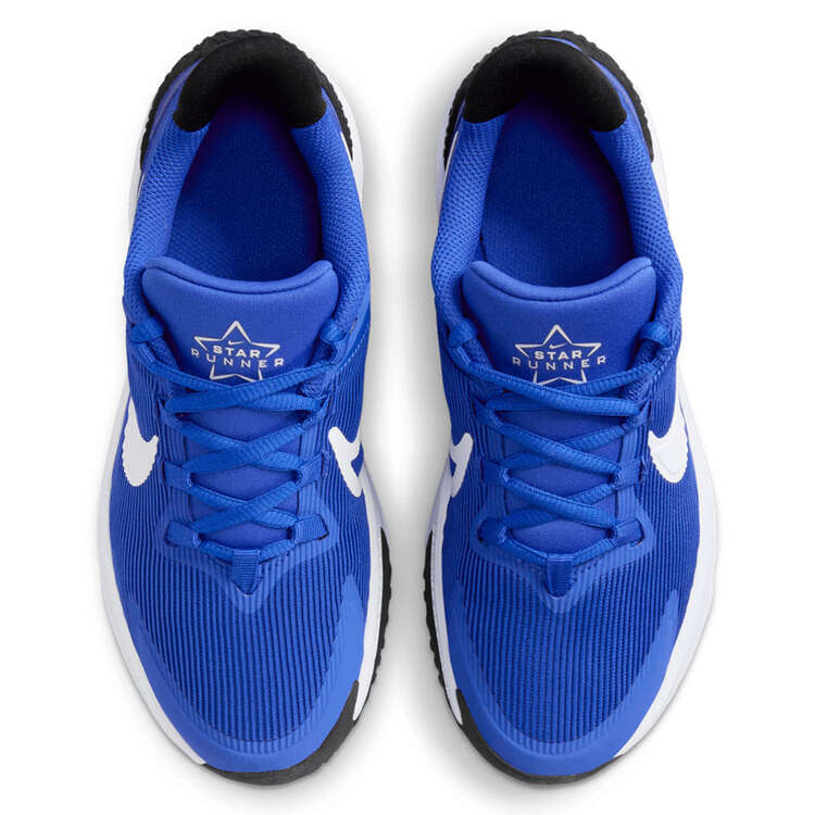 Nike Star Runner 4 GS Kids Running Shoes, Royal/White, rebel_hi-res