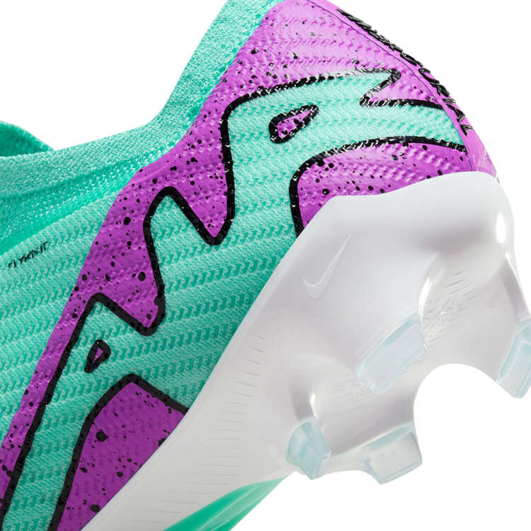 Nike Zoom Mercurial Vapor 15 Elite Football Boots Turquiose/Pink US Mens 5 / Womens 6.5, Turquiose/Pink, rebel_hi-res
