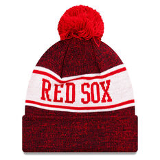 Boston Red Sox New Era Pom Knit Beanie, , rebel_hi-res