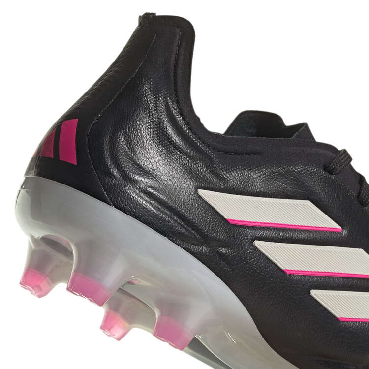 adidas Copa Pure .1 Football Boots, Black/Silver, rebel_hi-res