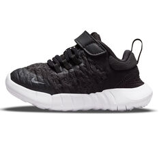 Nike Free RN 2021 Toddlers Shoes Black/White US 2, Black/White, rebel_hi-res