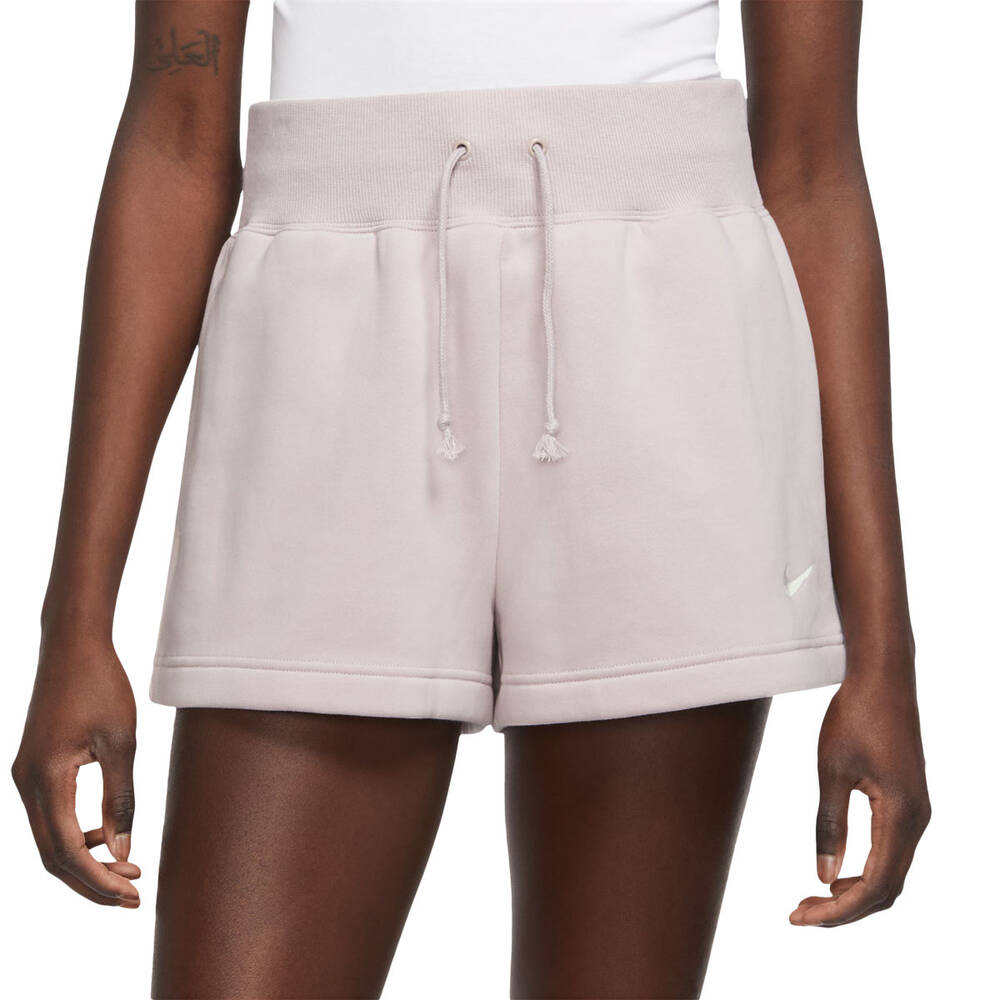 Nike Womens Sportswear Phoenix Fleece High Waisted Oversized Shorts ...
