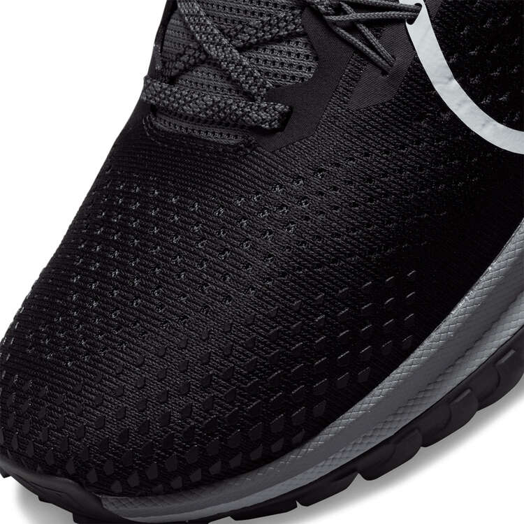Nike React Pegasus Trail 4 Mens Trail Running Shoes, Black/Grey, rebel_hi-res