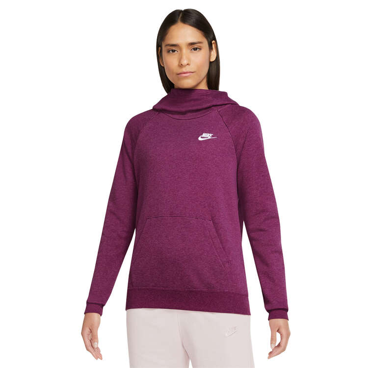 Nike Womens Sportswear Essential Funnel Neck Hoodie, , rebel_hi-res