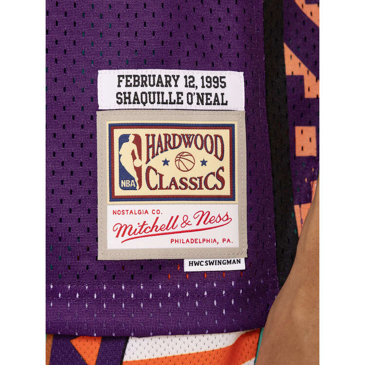 Mitchell & Ness All-Star Shaquille O'Neal 1994/95 Basketball Jersey, Purple, rebel_hi-res