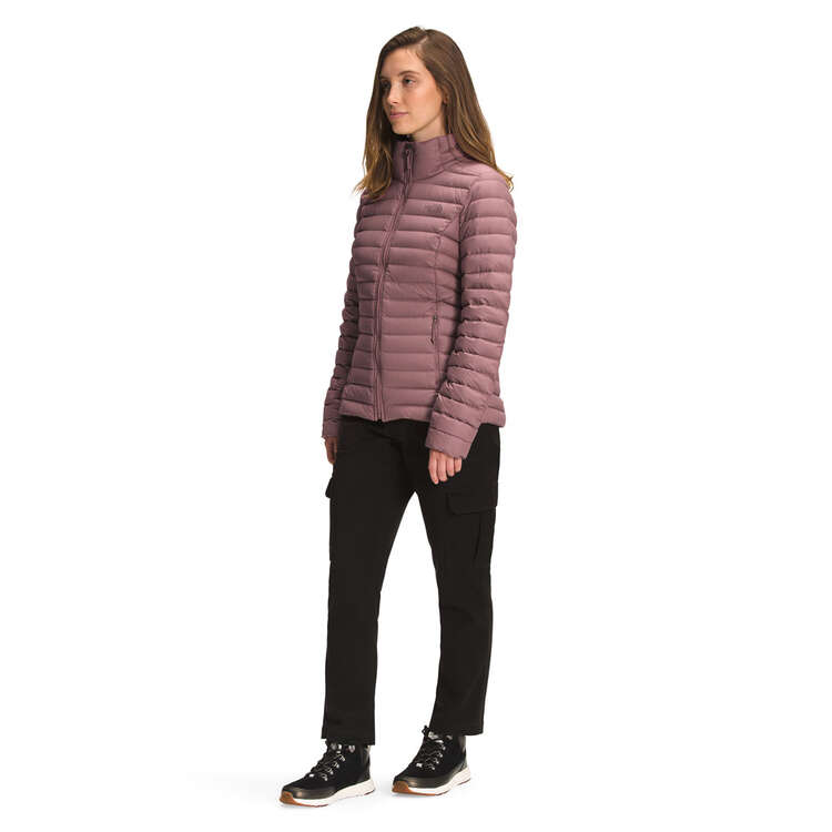 The North Face Womens Stretch Down Jacket Purple XS, Purple, rebel_hi-res