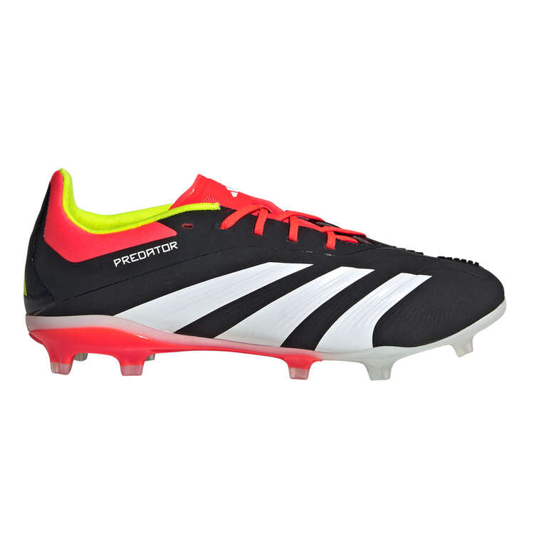 adidas Predator Elite Kids Football Boots Black/White US 1, Black/White, rebel_hi-res