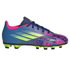 adidas X Speedflow Messi .4 Kids Football Boots Blue US 11, Blue, rebel_hi-res