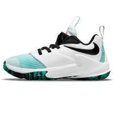 Nike Freak 3 Kids Basketball Shoes White US 11, White, rebel_hi-res