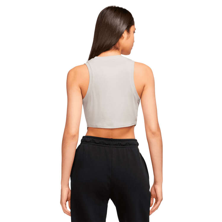 Nike Womens Sportswear Essentials Ribbed Cropped Tank White XS, White, rebel_hi-res