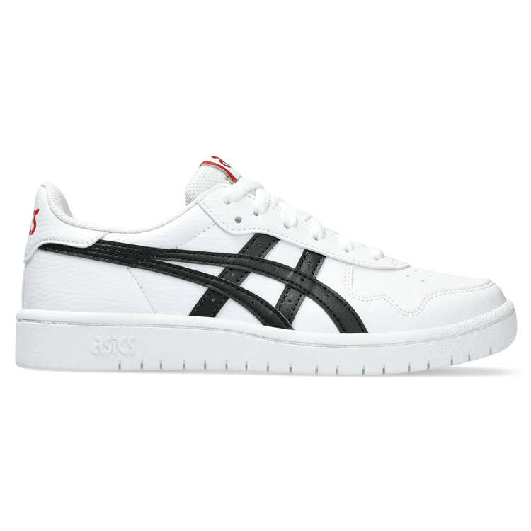 Asics Japan S GS Kids Casual Shoes White/Black US 4, White/Black, rebel_hi-res