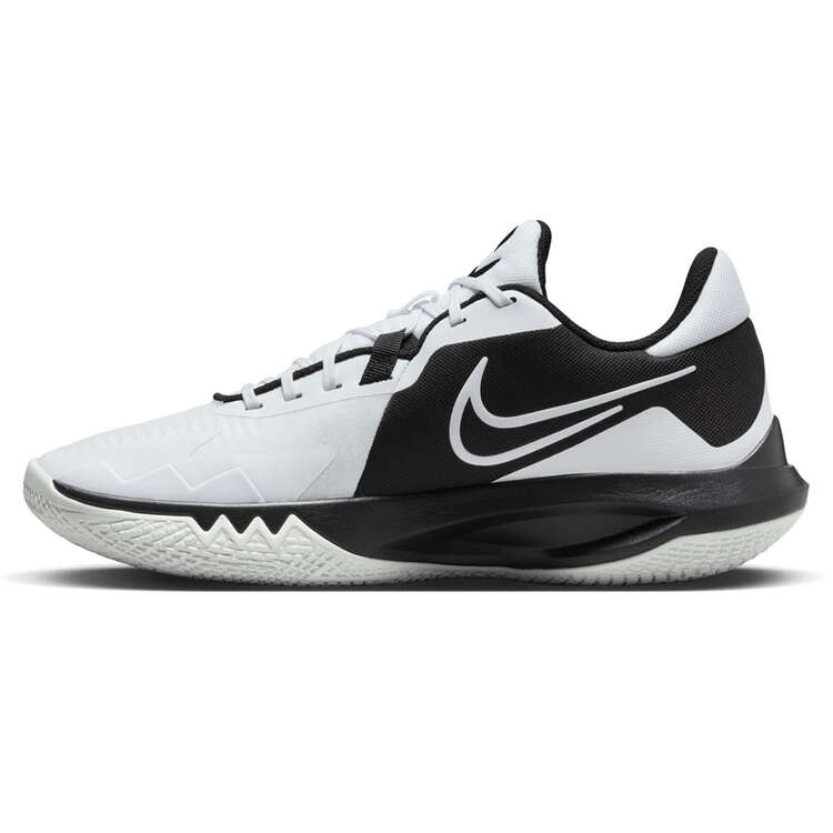 Nike Precision 6 Basketball Shoes, Black/White, rebel_hi-res