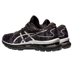 Asics GEL Nimbus 24 Platinum Womens Running Shoes, Grey/Silver, rebel_hi-res