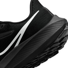 Nike Air Zoom Pegasus 39 Womens Running Shoes, Black/Silver, rebel_hi-res