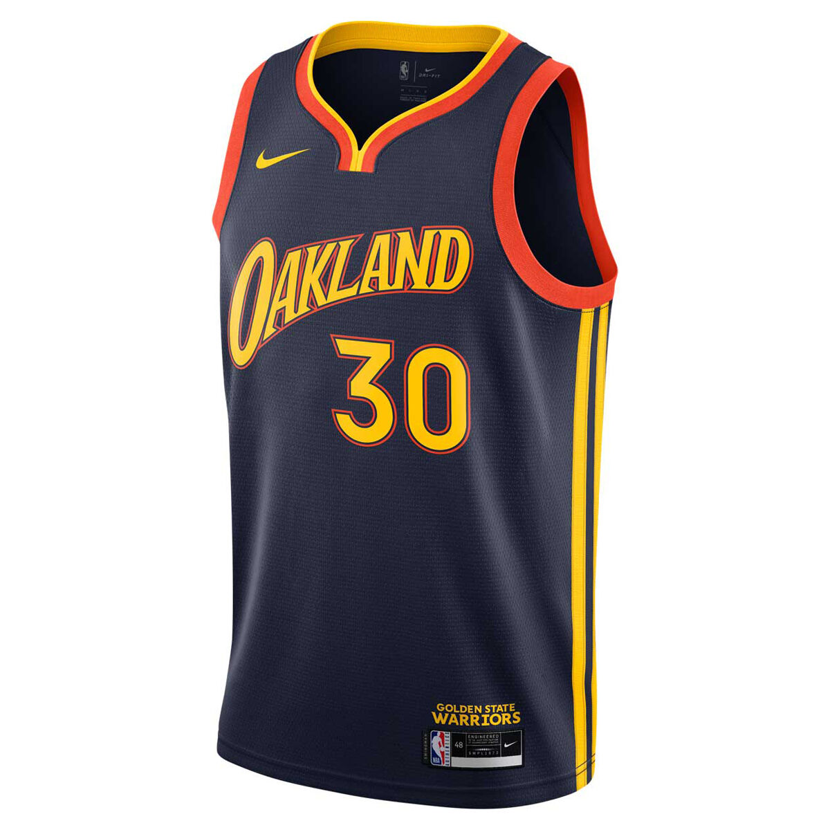 Nike Golden State Warriors Steph Curry 2020 21 Mens City Swingman