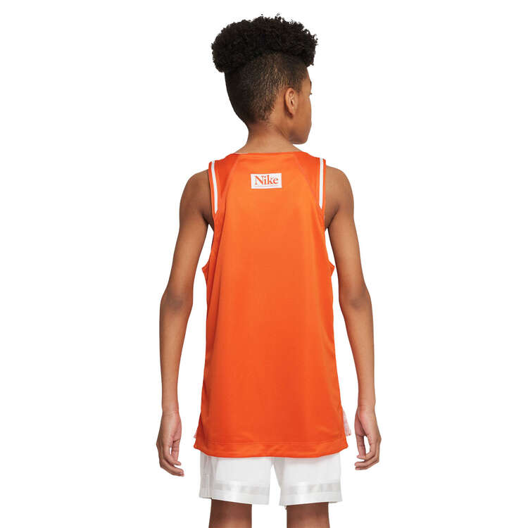 Nike Kids Culture of Basketball Reversible Basketball Jersey, Orange/Pink, rebel_hi-res