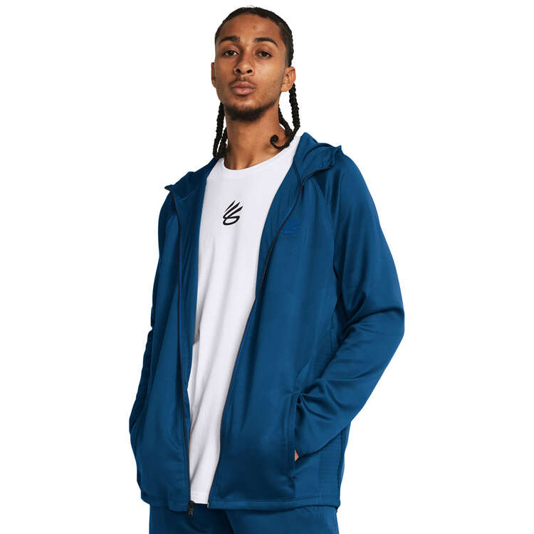 Under Armour Mens Curry Playable Jacket, Blue, rebel_hi-res