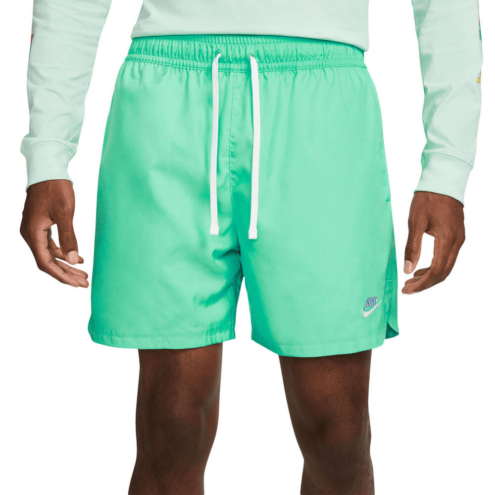 Nike Mens Club Woven Lined Flow Shorts Green XXL | Rebel Sport