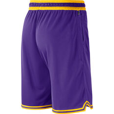 Nike Los Angeles Lakers DNA Basketball Shorts, Purple, rebel_hi-res