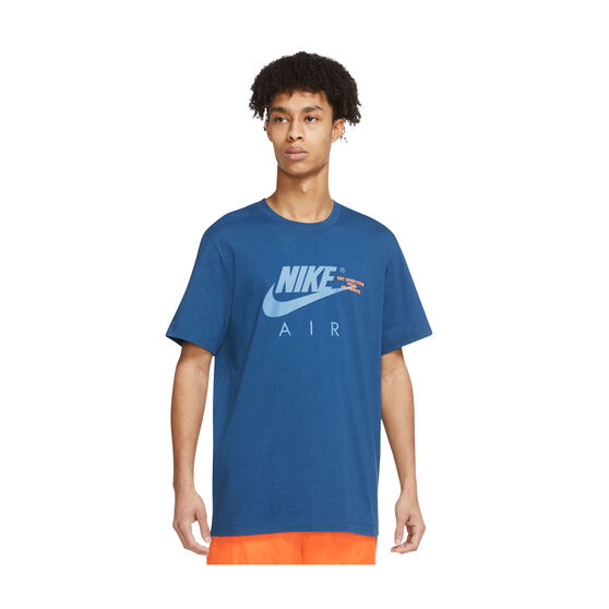Nike Air Mens Sportswear Tee, Blue, rebel_hi-res