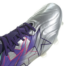 adidas Copa Sense .1 Football Boots, Purple/Silver, rebel_hi-res
