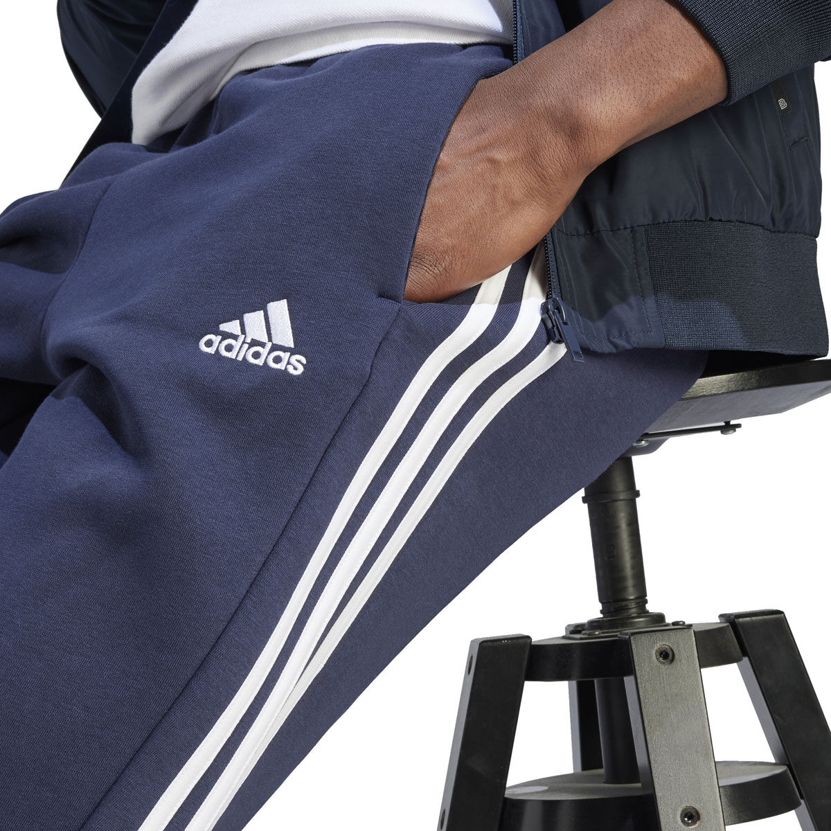 Buy ADIDAS Navy Mens 2 Pocket Solid Track Pants  Shoppers Stop