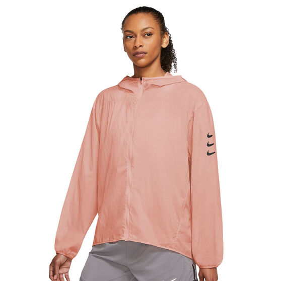 Nike Womens Run Division Packable Running Jacket, Melon, rebel_hi-res
