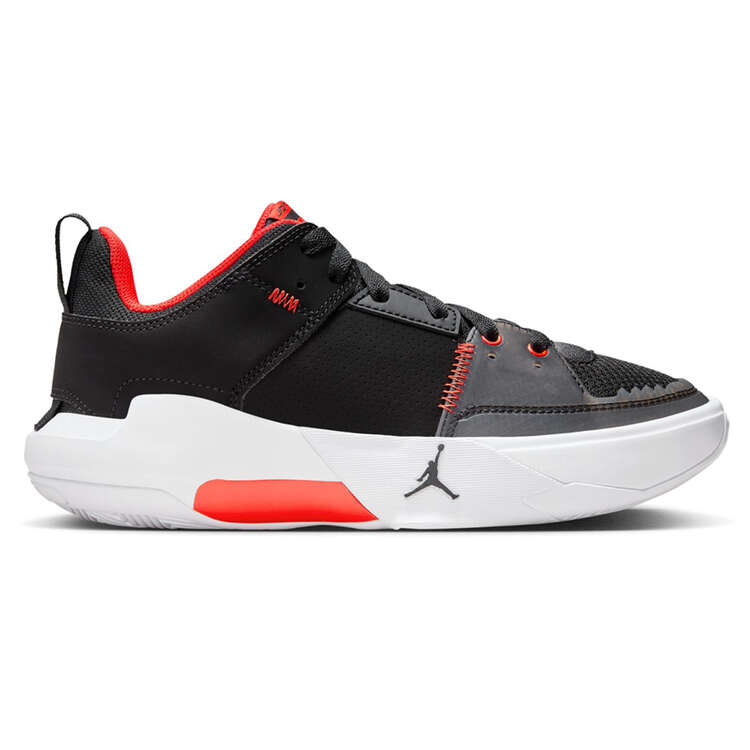 Jordan One Take 5 GS Kids Basketball Shoes, Black/Red, rebel_hi-res