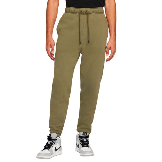 Jordan Mens Essentials Fleece Track Pants Olive S, Olive, rebel_hi-res