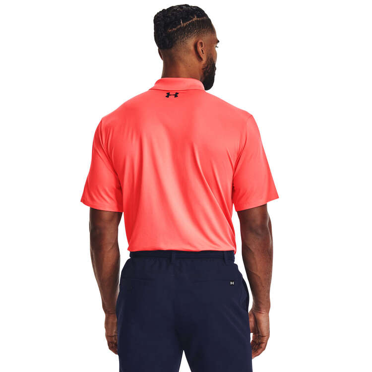 Under Armour Mens Performance 3.0 Polo Shirt Red M, Red, rebel_hi-res