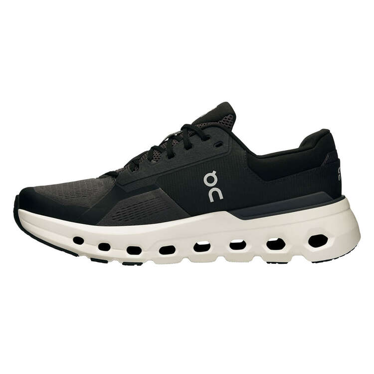 On Running Cloudrunner 2 Mens Running Shoes Black/White US 8, Black/White, rebel_hi-res