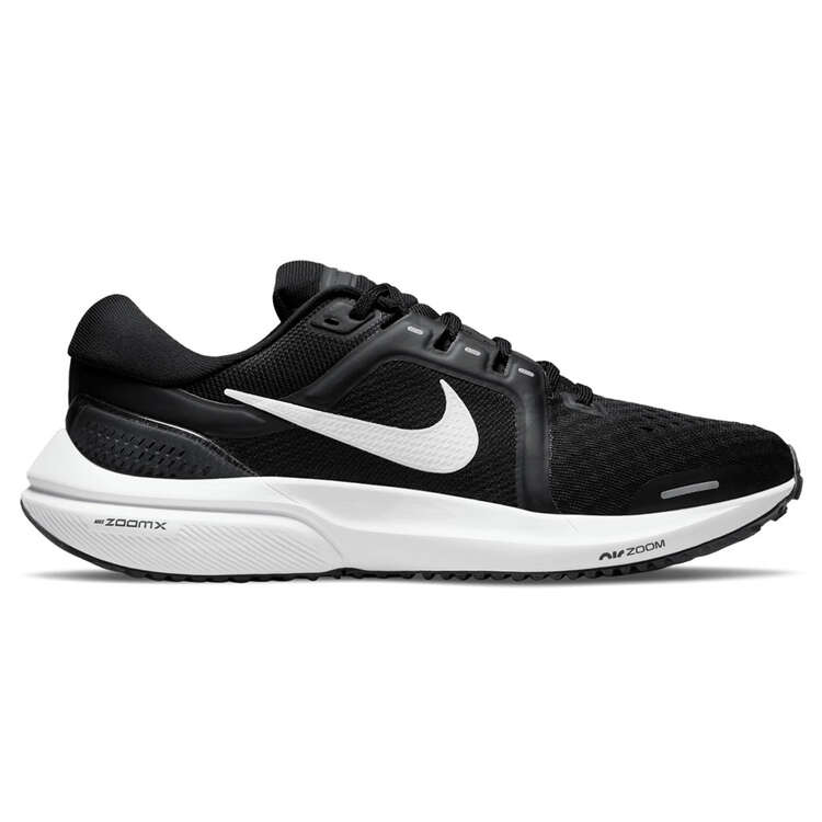 Nike Air Zoom Vomero 16 Womens Running Shoes, Black/White, rebel_hi-res