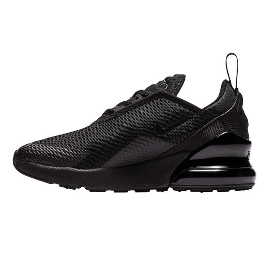 Nike Air Max 270 PS Kids Casual Shoes, Black, rebel_hi-res