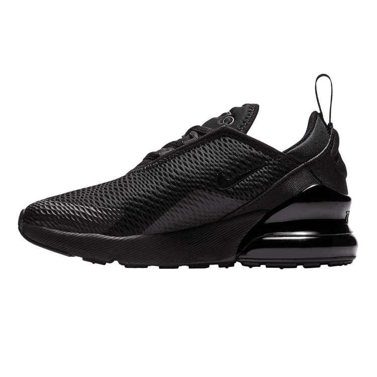 Nike Air Max 270 PS Kids Casual Shoes Black US 11, Black, rebel_hi-res