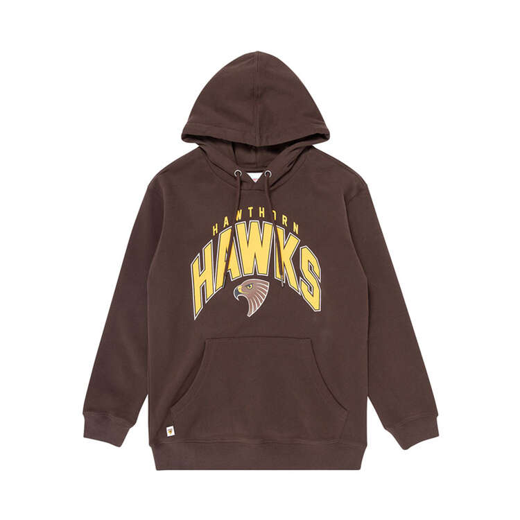 Hawthorne Hawks Kids Crest Hoodie Yellow M, , rebel_hi-res
